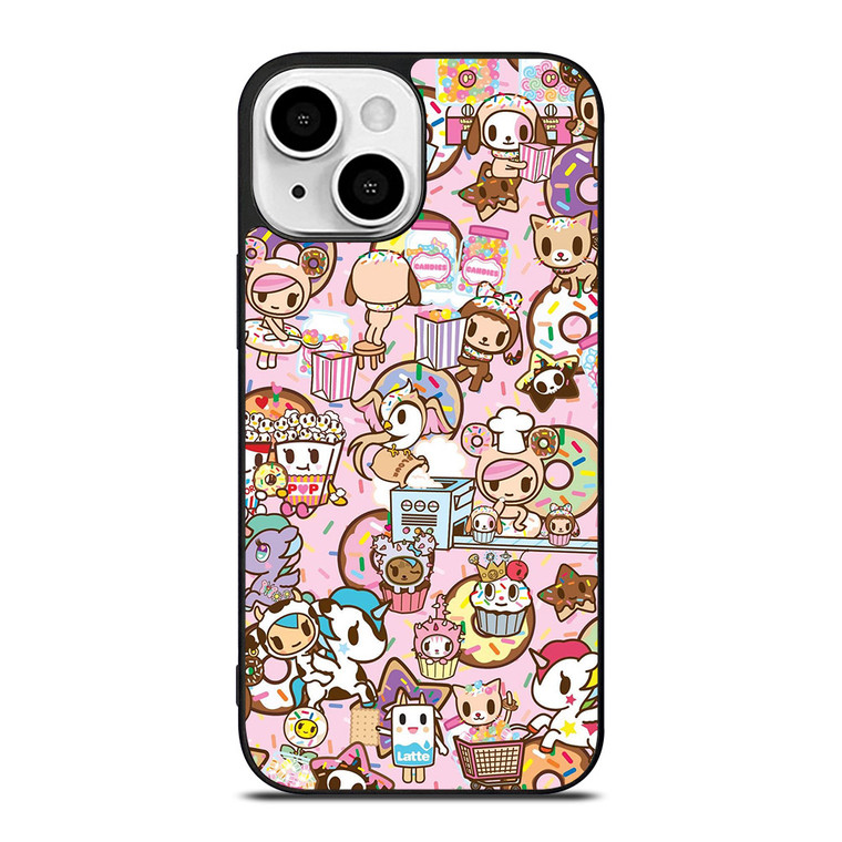 TOKIDOKI UNICORN DONUTELLA COLLAGE iPhone 13 Mini Case