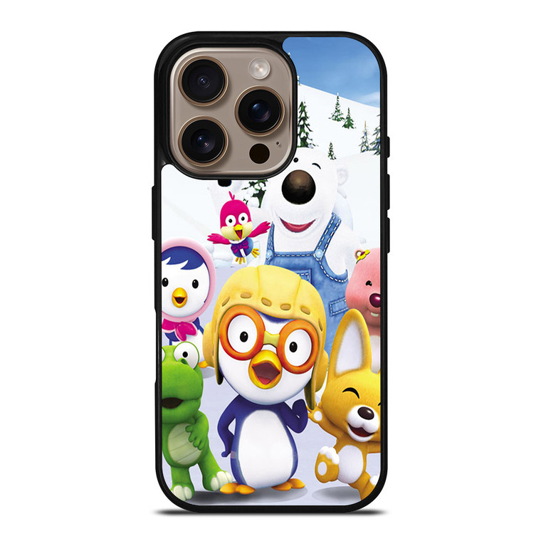 PORORO THE LITTLE PENGUIN iPhone 16 Pro Case