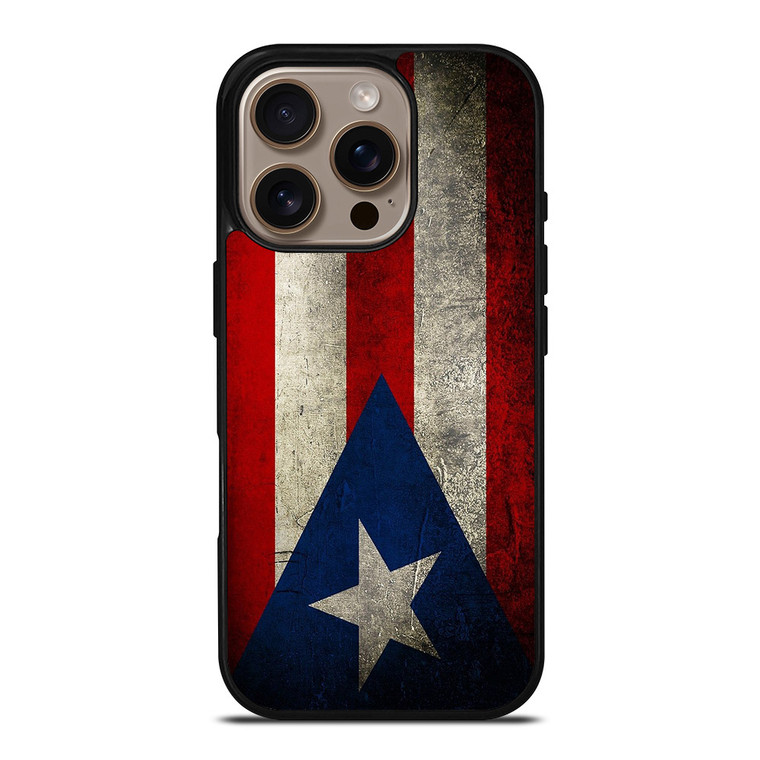 PUERTO RICO FLAG iPhone 16 Pro Case