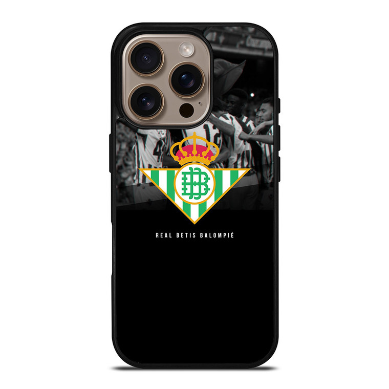 REAL BETIS FC LOGO iPhone 16 Pro Case