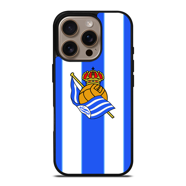 REAL SOCIEDAD LOGO iPhone 16 Pro Case