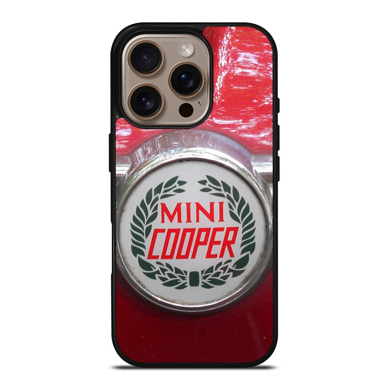 RED MINI COOPER LOGO iPhone 16 Pro Case