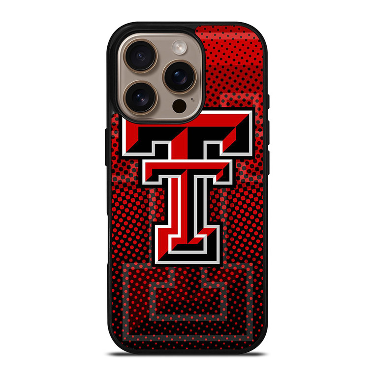 RED RAIDERS TEXAS TECH LOGO iPhone 16 Pro Case