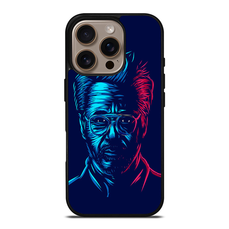 ROBERT DOWNEY JR IRON MAN ART iPhone 16 Pro Case
