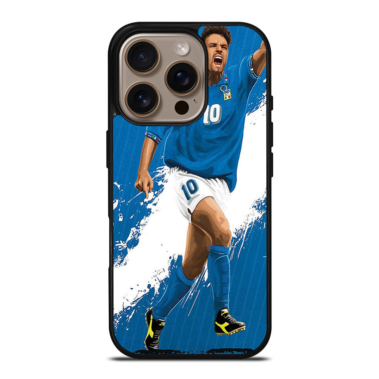 ROBERTO BAGGIO LEGEND ITALY iPhone 16 Pro Case