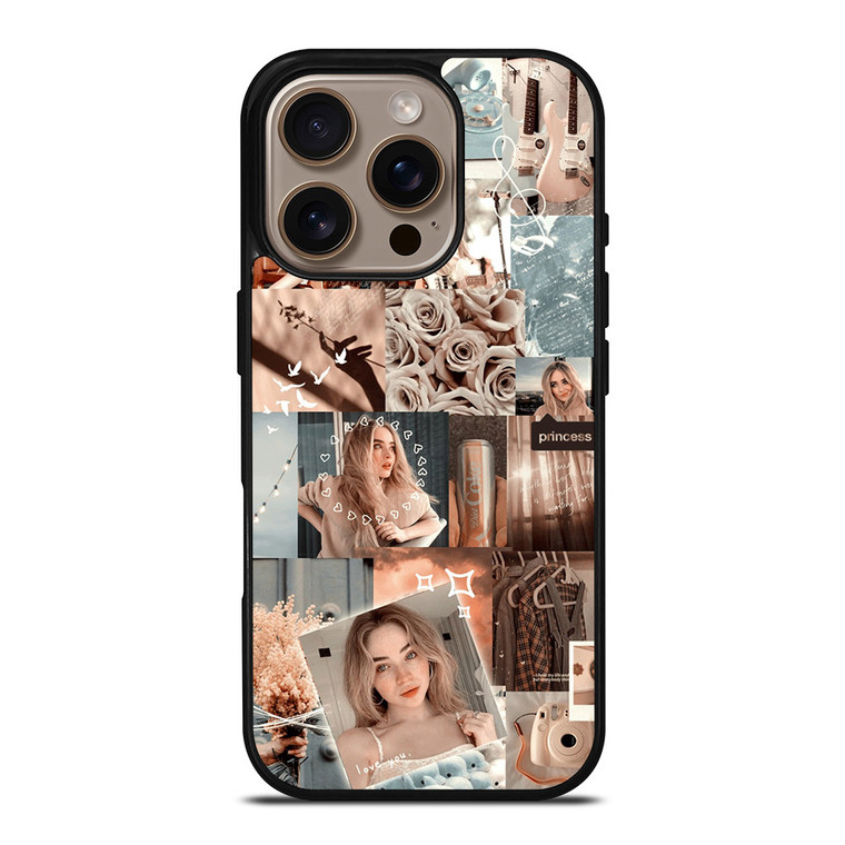 SABRINA CARPENTER BEAUTY COLLAGE iPhone 16 Pro Case