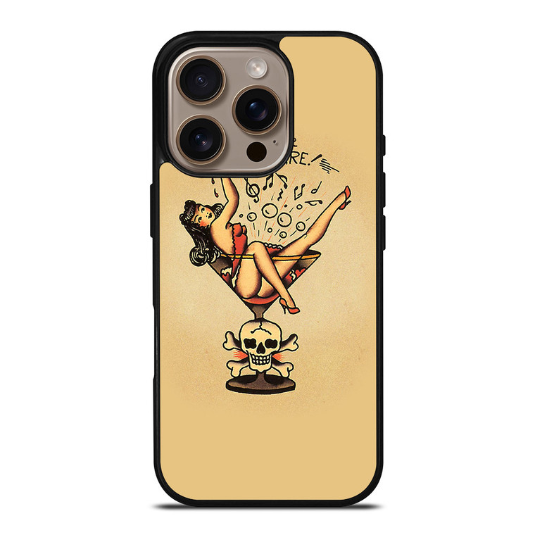 SAILOR JERRY TATTOO iPhone 16 Pro Case