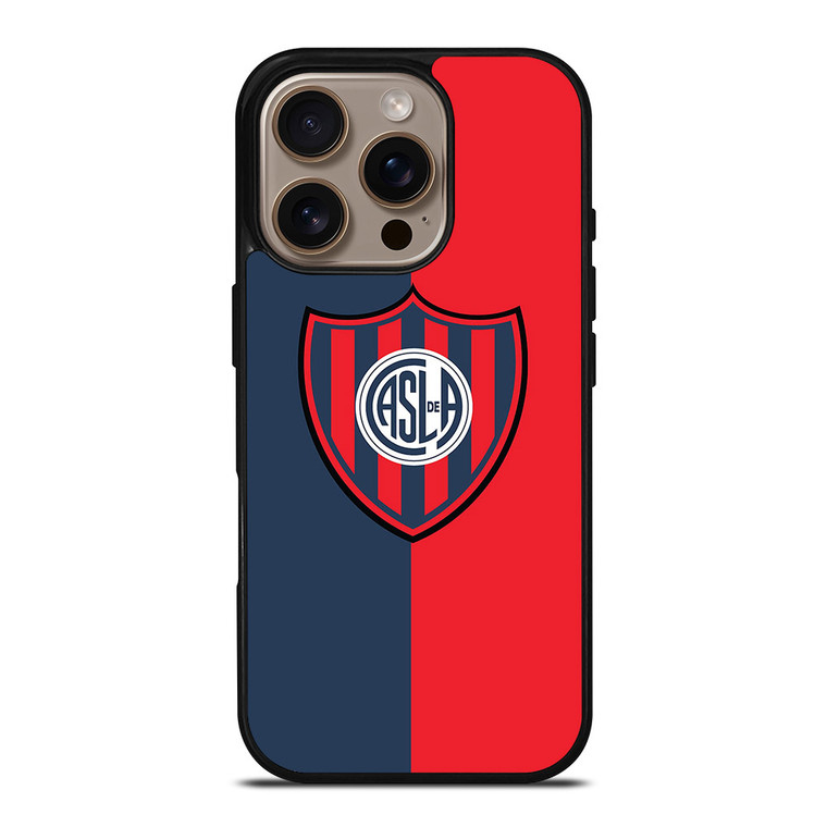 SAN LORENZO FUTBOL CLUB LOGO iPhone 16 Pro Case