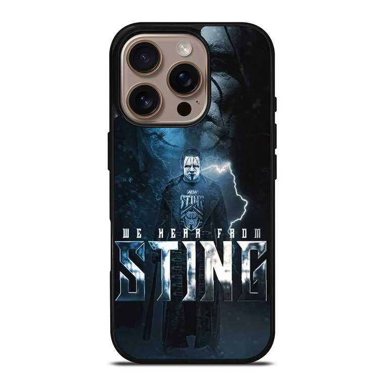 STING WCW WWE iPhone 16 Pro Case