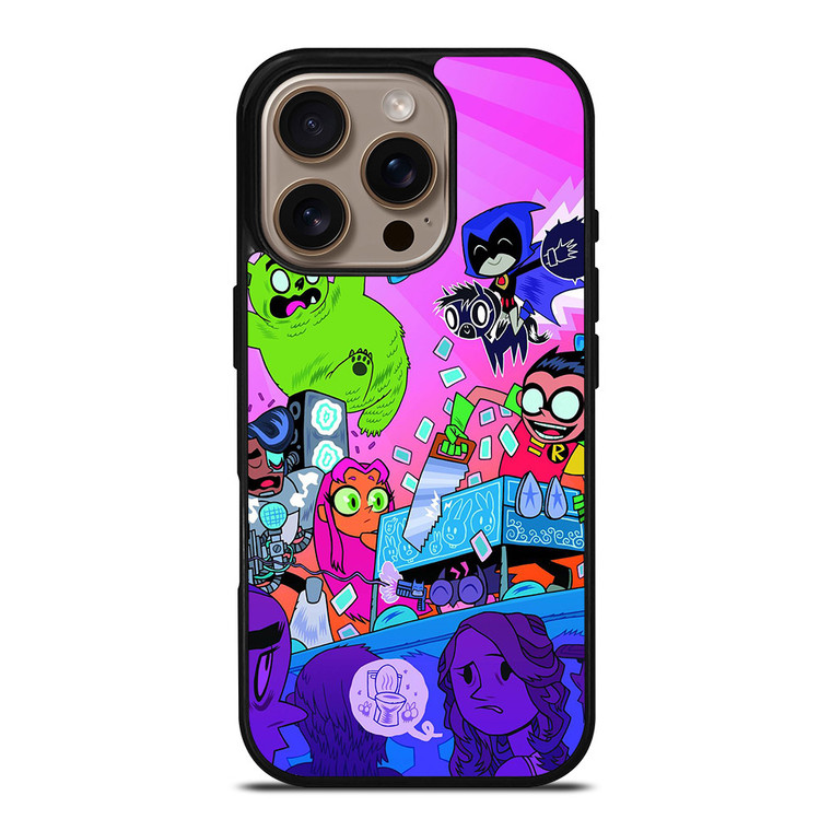 TEEN TITANS ART CARTOON iPhone 16 Pro Case