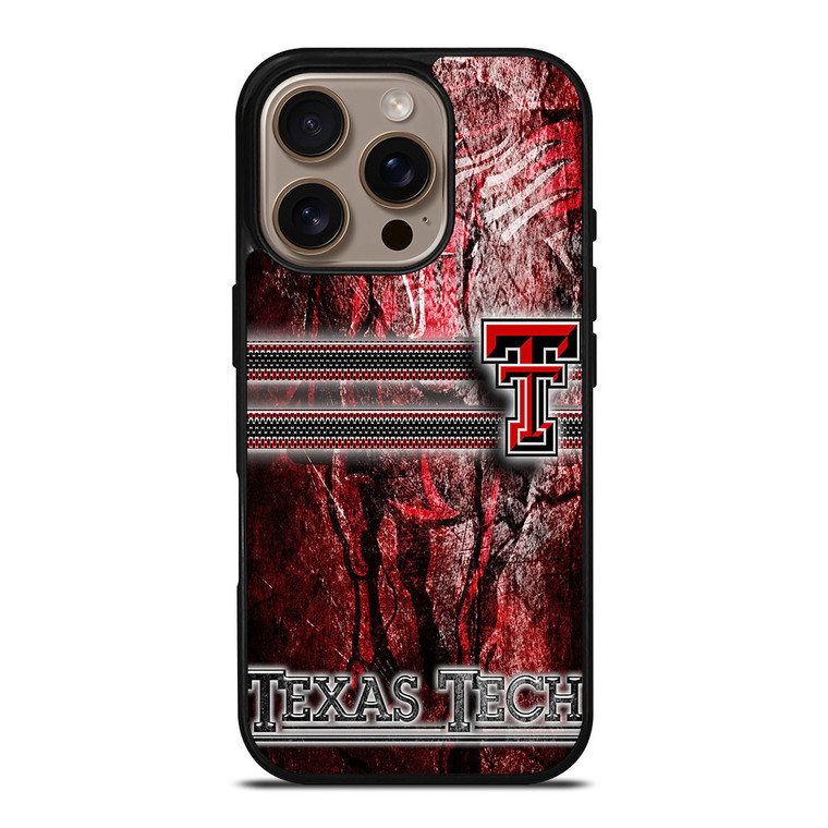 TEXAS TECH RED RAIDERS ICON iPhone 16 Pro Case