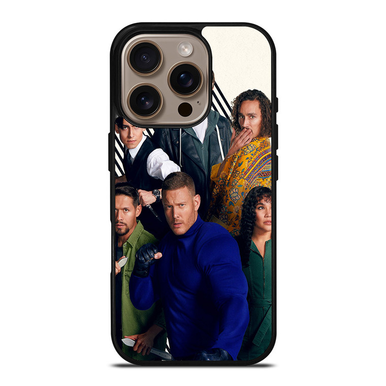 THE UMBRELLA ACADEMY CHARACTERS MOVIE iPhone 16 Pro Case