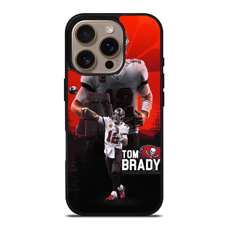 TOM BRADY TAMPA BAY BUCCANEERS iPhone 16 Pro Case