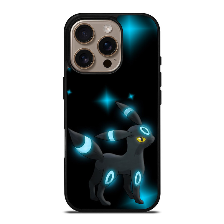 UMBREON SHINY POKEMON WOLF 3 iPhone 16 Pro Case