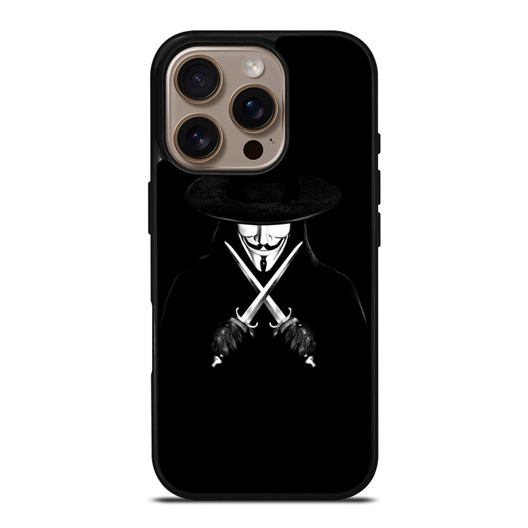 V FOR VENDETTA iPhone 16 Pro Case