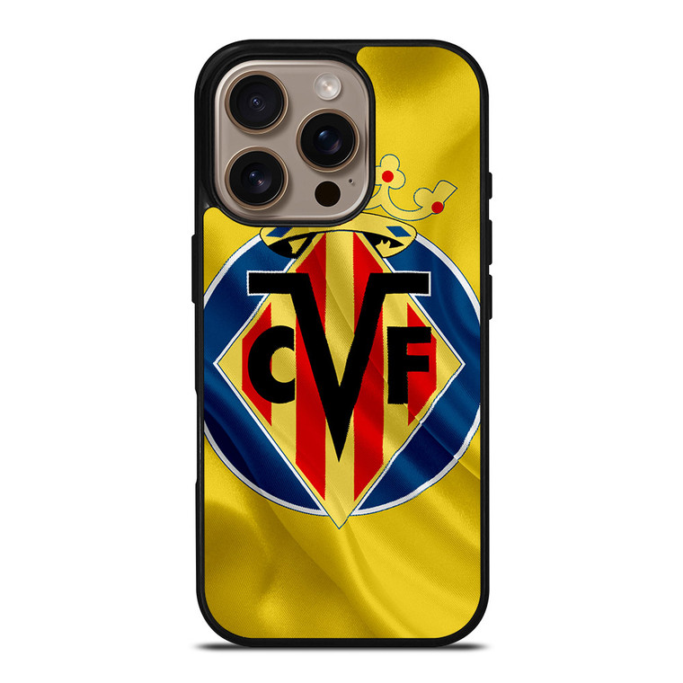 VILLARREAL LOGO ART iPhone 16 Pro Case