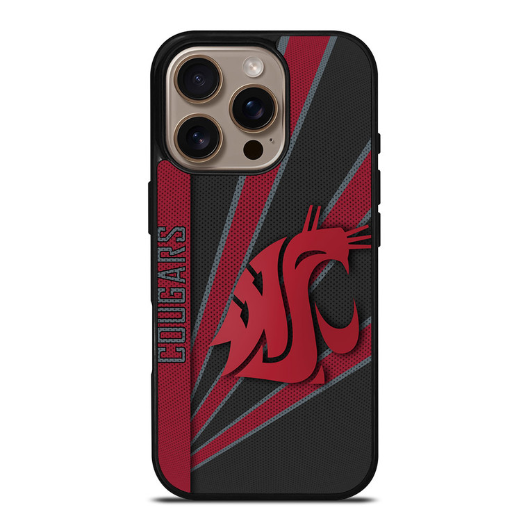 WASHINGTON STATE COUGARS ICON iPhone 16 Pro Case