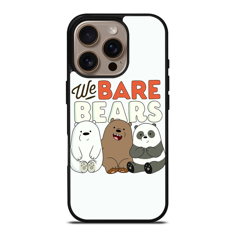 WE BARE BEARS 2 iPhone 16 Pro Case