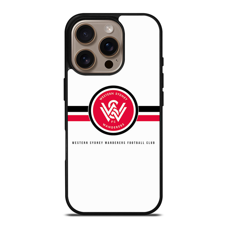WESTERN SYDNEY WANDERERS FC ICON iPhone 16 Pro Case