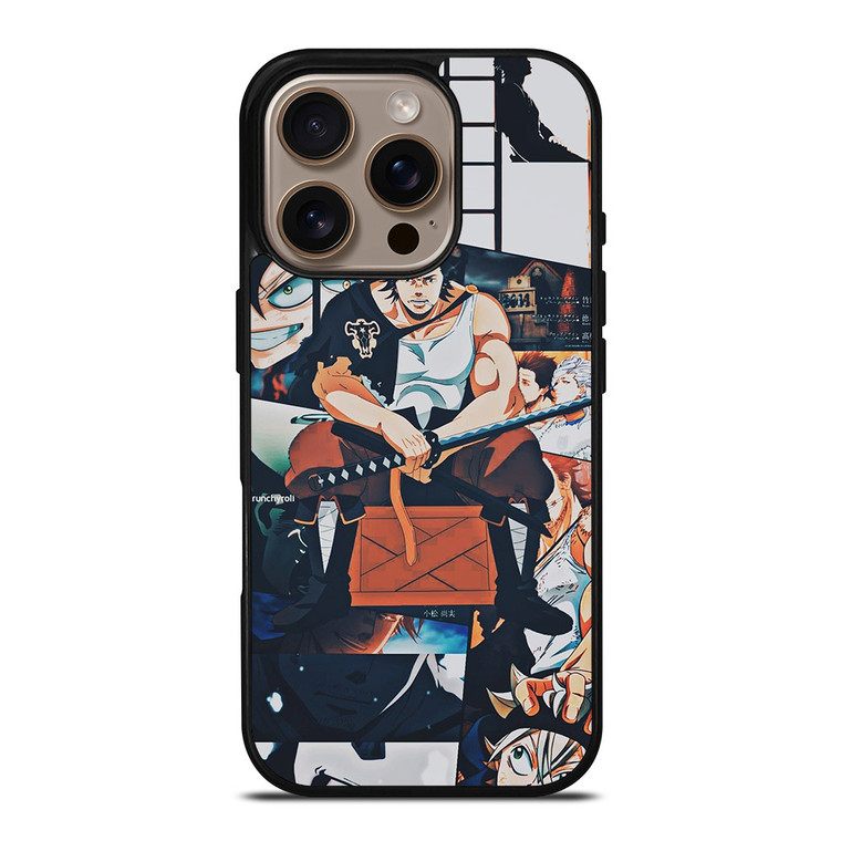 YAMI BLACK CLOVER COLLAGE 2 iPhone 16 Pro Case