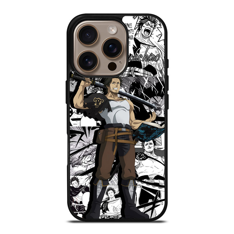 YAMI BLACK CLOVER COLLAGE 4 iPhone 16 Pro Case
