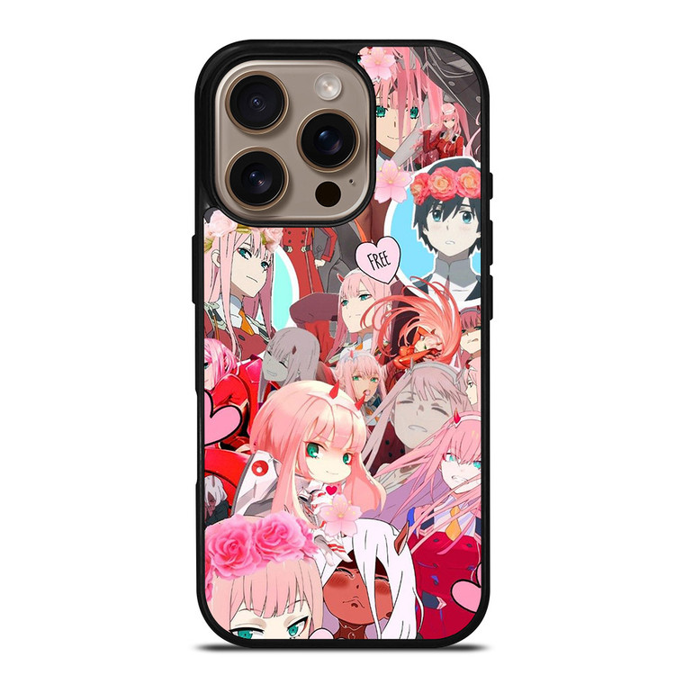 ZERO TWO COLLAGE ANIME iPhone 16 Pro Case