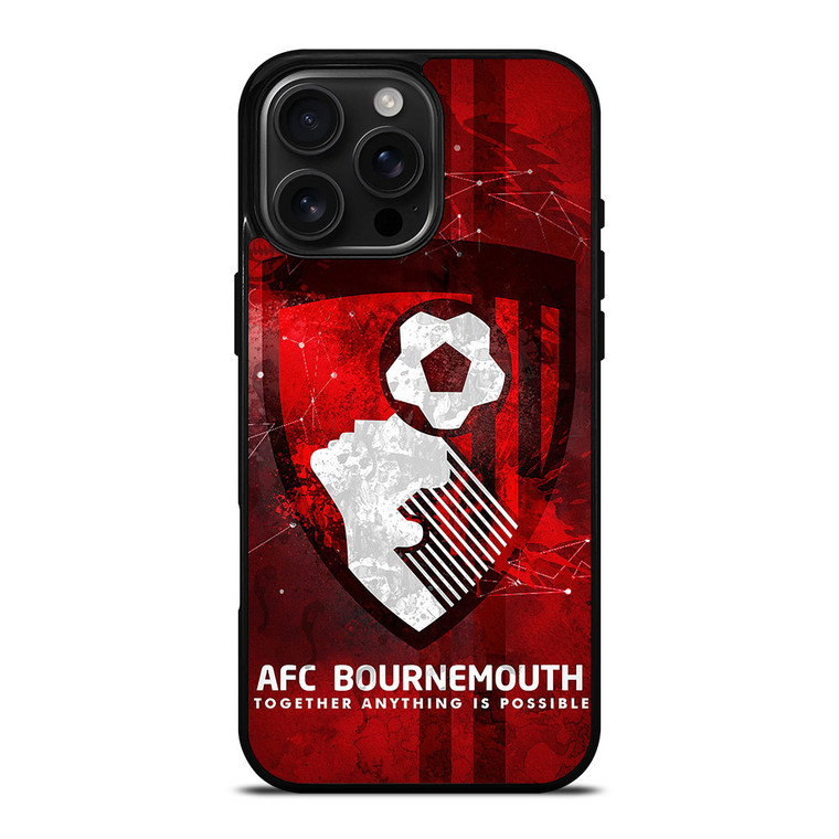 AFC BOURNEMOUTH LOGO iPhone 16 Pro Max Case
