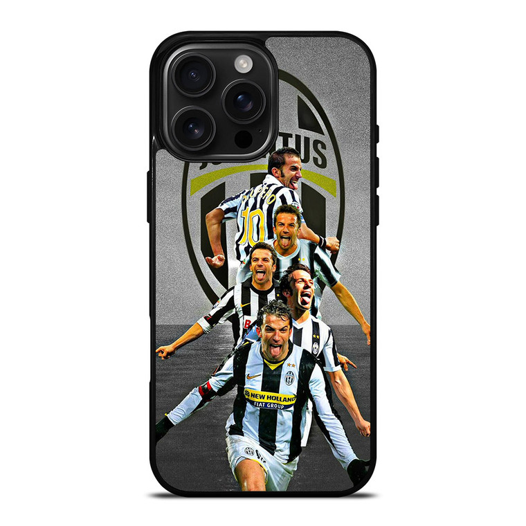 ALESSANDRO DEL PIERO JUVENTUS ICON iPhone 16 Pro Max Case