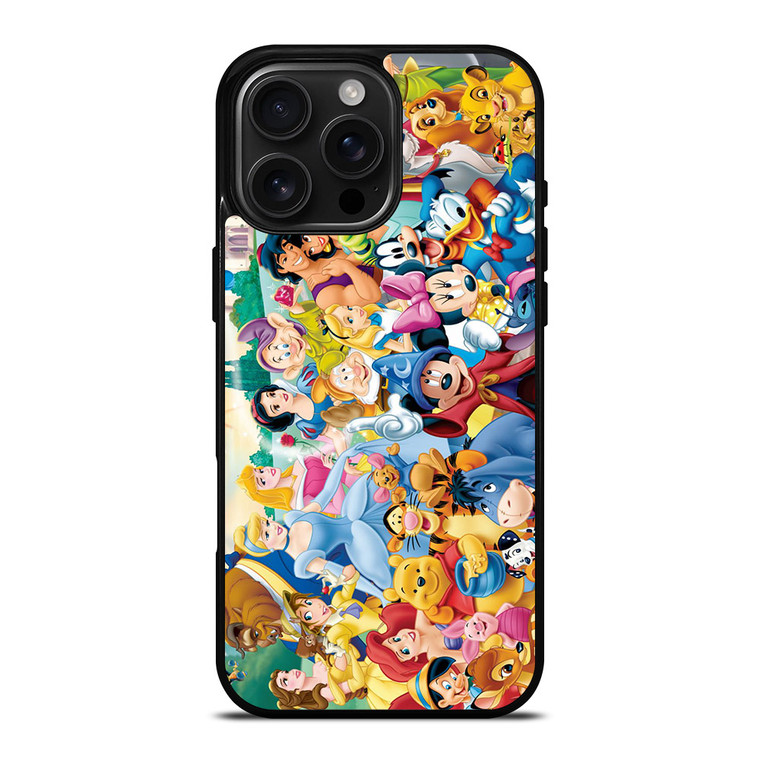 ALL DISNEY CHARACTERS 3 iPhone 16 Pro Max Case
