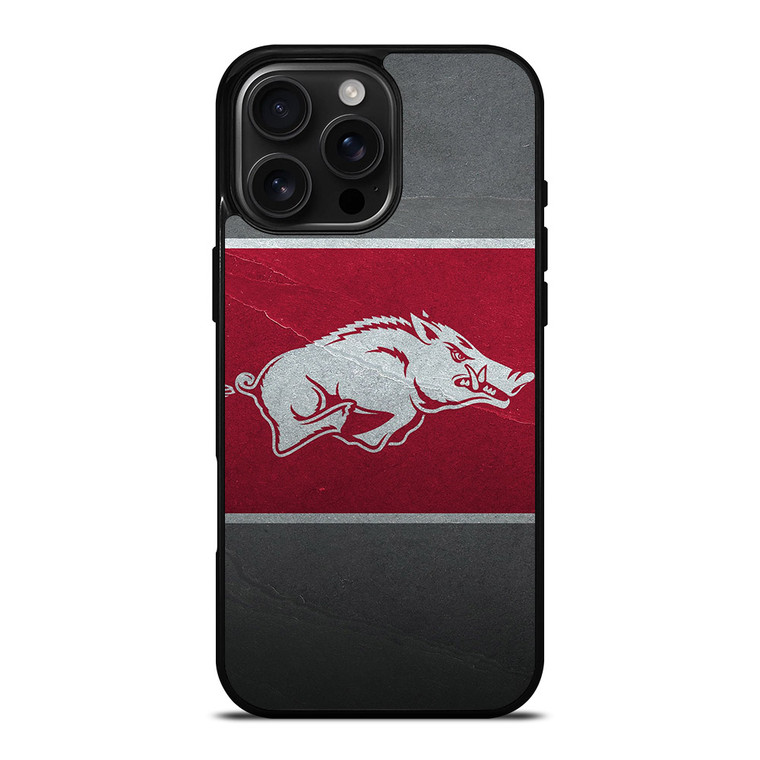 ARKANSAS RAZORBACKS LOGO 4 iPhone 16 Pro Max Case