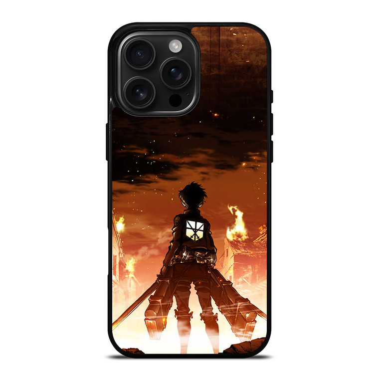 ATTACK ON TITAN EREN YEAGER 2 iPhone 16 Pro Max Case