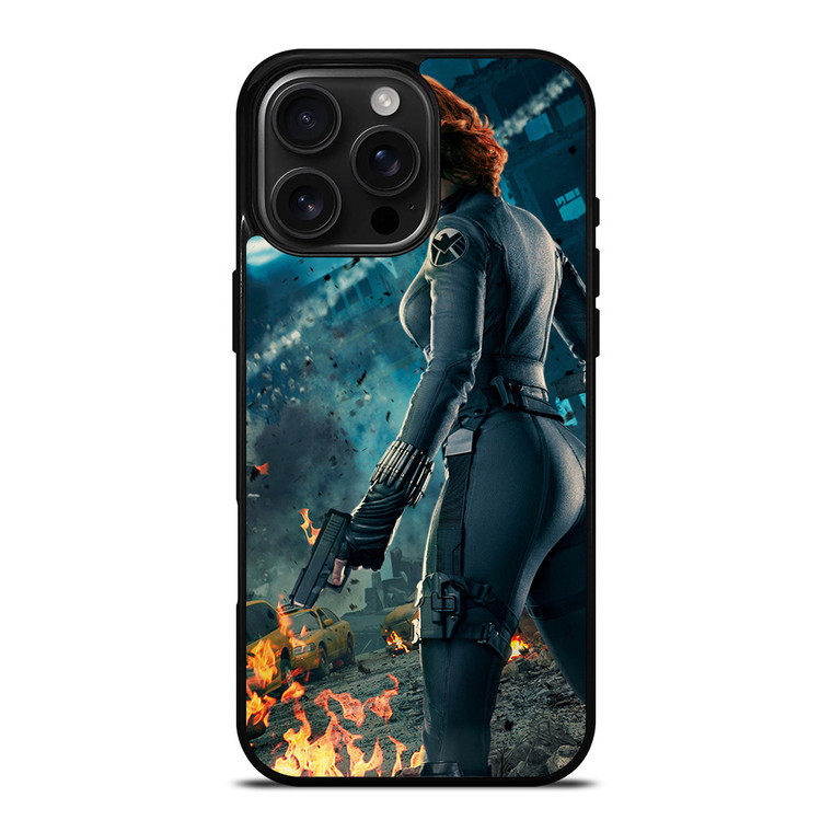 BLACK WIDOW AVENGERS iPhone 16 Pro Max Case