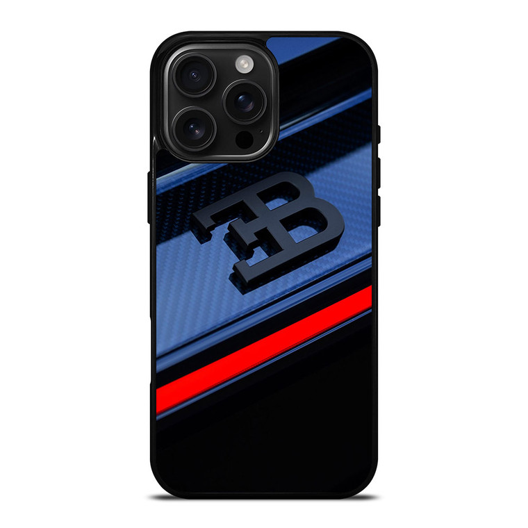 BUGATTI LOGO 3 iPhone 16 Pro Max Case