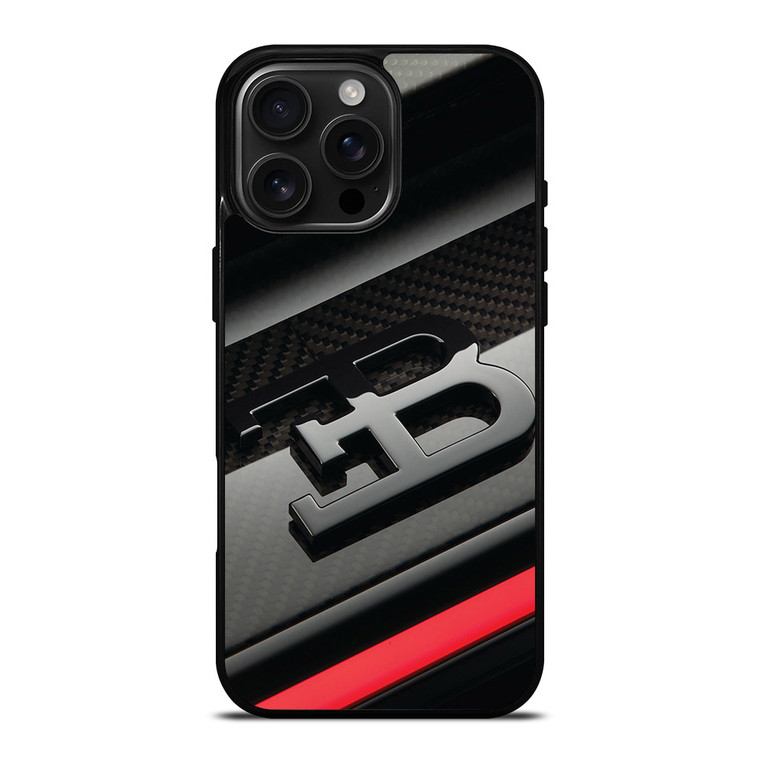 BUGATTI LOGO iPhone 16 Pro Max Case