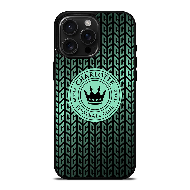 CHARLOTTE FC LOGO 2 iPhone 16 Pro Max Case