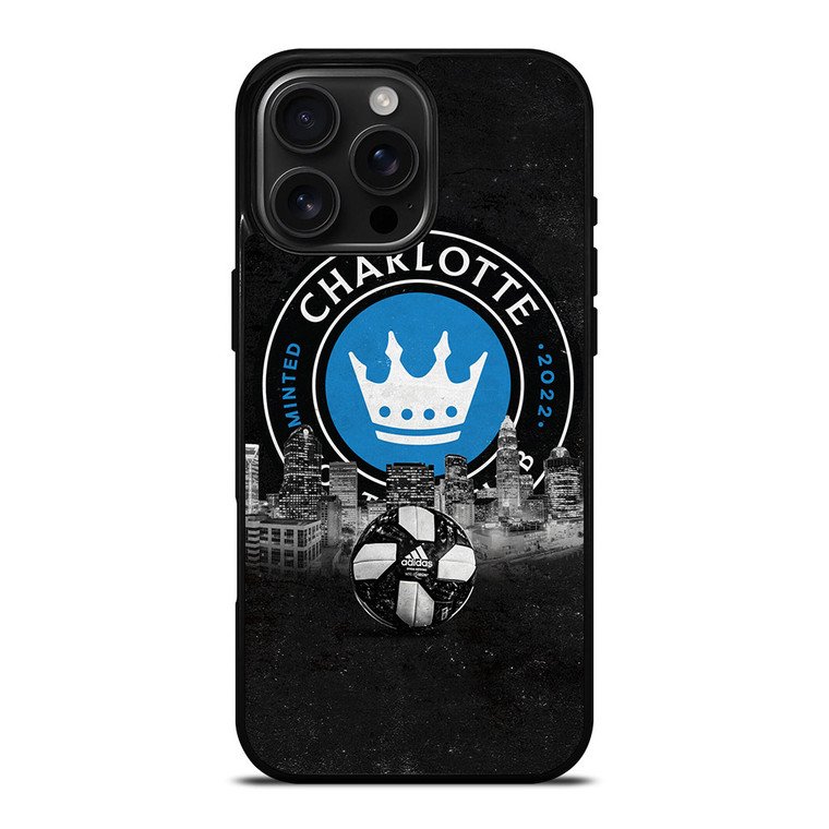 CHARLOTTE FC LOGO 3 iPhone 16 Pro Max Case