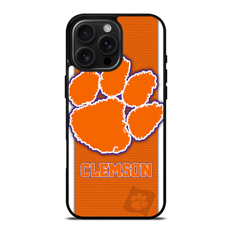 CLEMSON TIGERS LOGO 2 iPhone 16 Pro Max Case