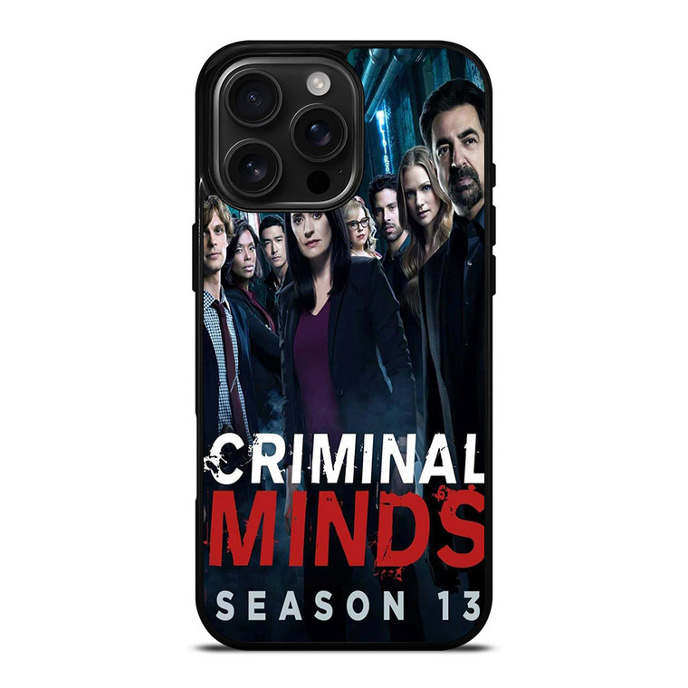 CRIMINAL MINDS MOVIE SERIES iPhone 16 Pro Max Case