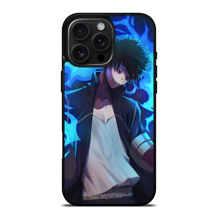 DABI ANIME MY HERO ACADEMIA ART iPhone 16 Pro Max Case DABI ANIME MY HERO ACADEMIA ART iPhone 16 Pro Max Case