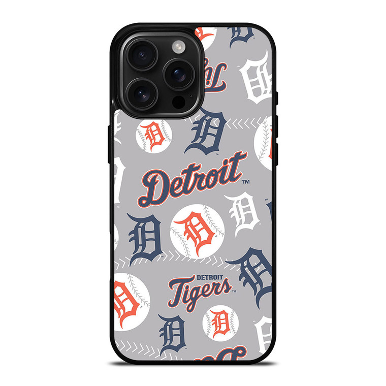 DETROIT TIGERS PATTERN 2 iPhone 16 Pro Max Case