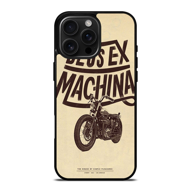 DEUS EX MACHINA POSTER iPhone 16 Pro Max Case