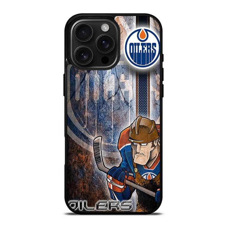 EDMONTON OILERS LOGO 2 iPhone 16 Pro Max Case