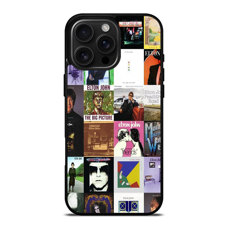 ELTON JOHN ALBUMS iPhone 16 Pro Max Case