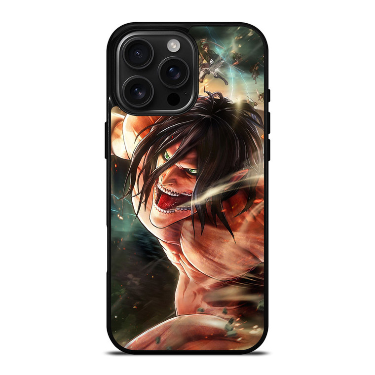 EREN ATTACK ON TITAN iPhone 16 Pro Max Case