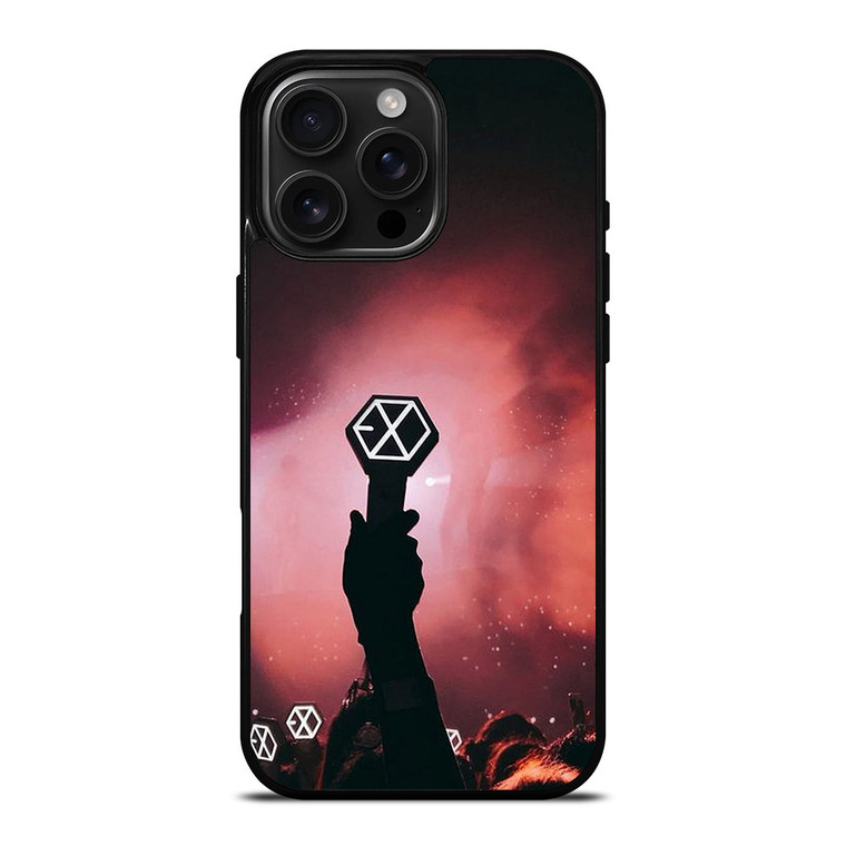 EXO BOYBAND LOGO CONCERT iPhone 16 Pro Max Case