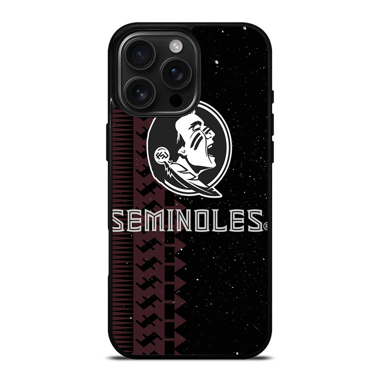 FLORIDA STATE SEMINOLES FSU 2 iPhone 16 Pro Max Case