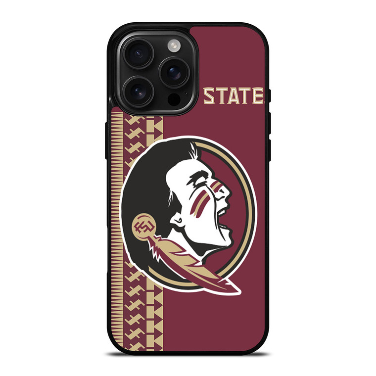 FLORIDA STATE SEMINOLES FSU LOGO 2 iPhone 16 Pro Max Case