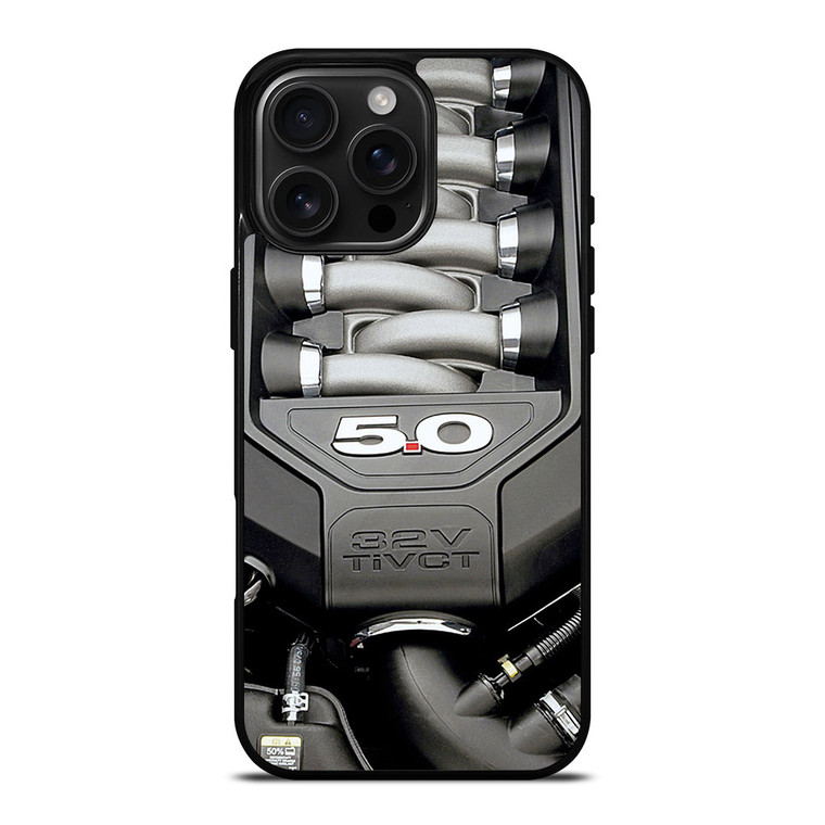 FORD MUSTANG ENGINE iPhone 16 Pro Max Case