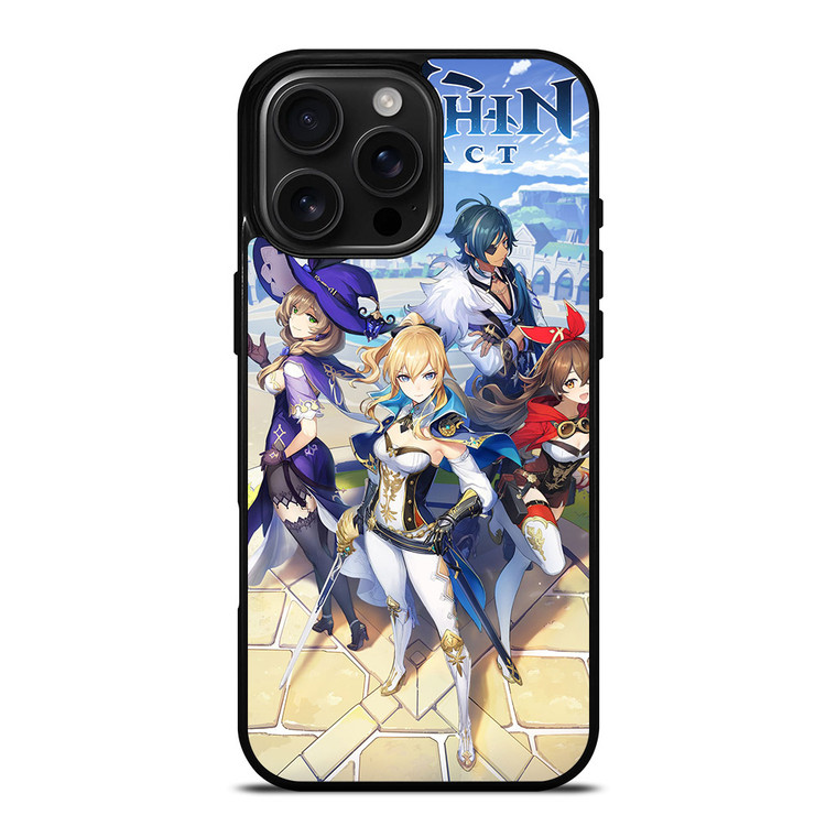 GENSHIN IMPACT CHARACTERS iPhone 16 Pro Max Case GENSHIN IMPACT CHARACTERS iPhone 16 Pro Max Case