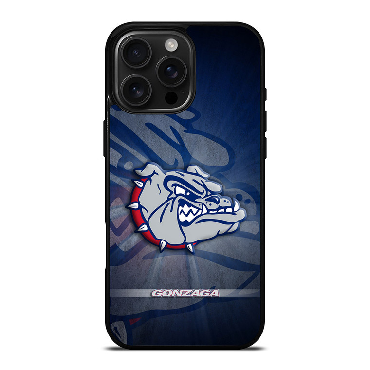 GONZAGA BULLDOGS UNIVERSITY LOGO iPhone 16 Pro Max Case